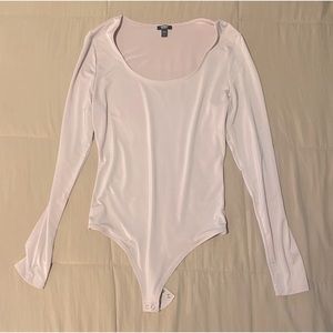 Express double lined thong body suit